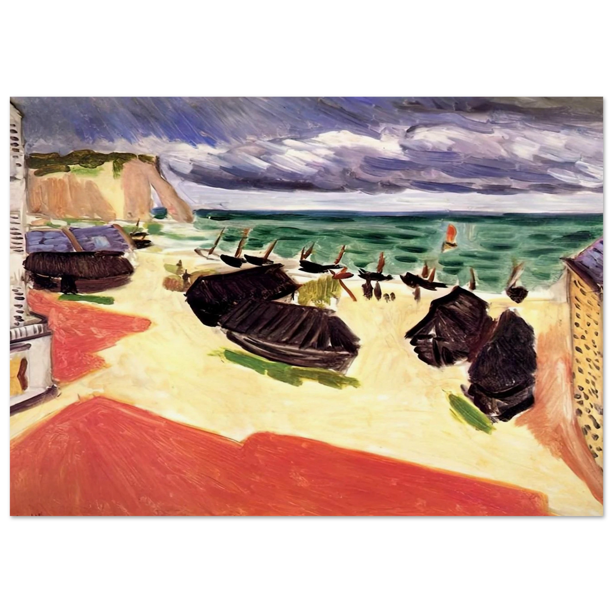 FISHING BOATS IN WINTER ETRETAT 1921 Poster | Henri Matisse Poster | Henri Matisse Print