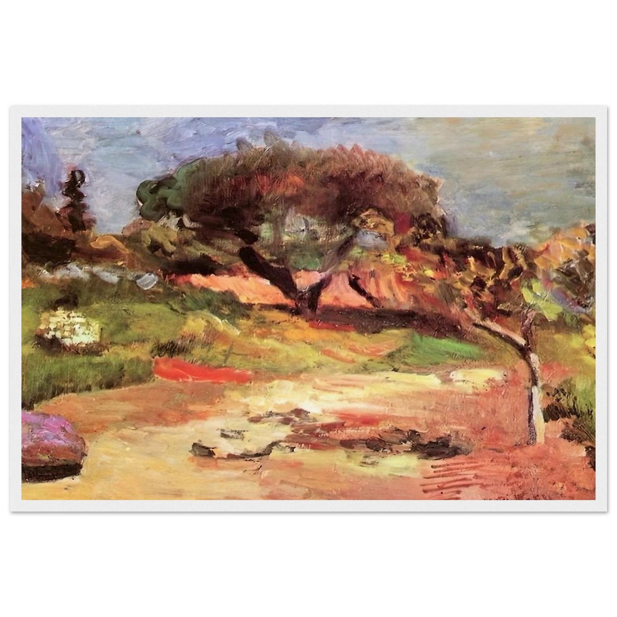 CORSICAN LANDSCAPE 1898 0 Framed Poster | Henri Matisse Framed Prints Wall Art | Henri Matisse Print
