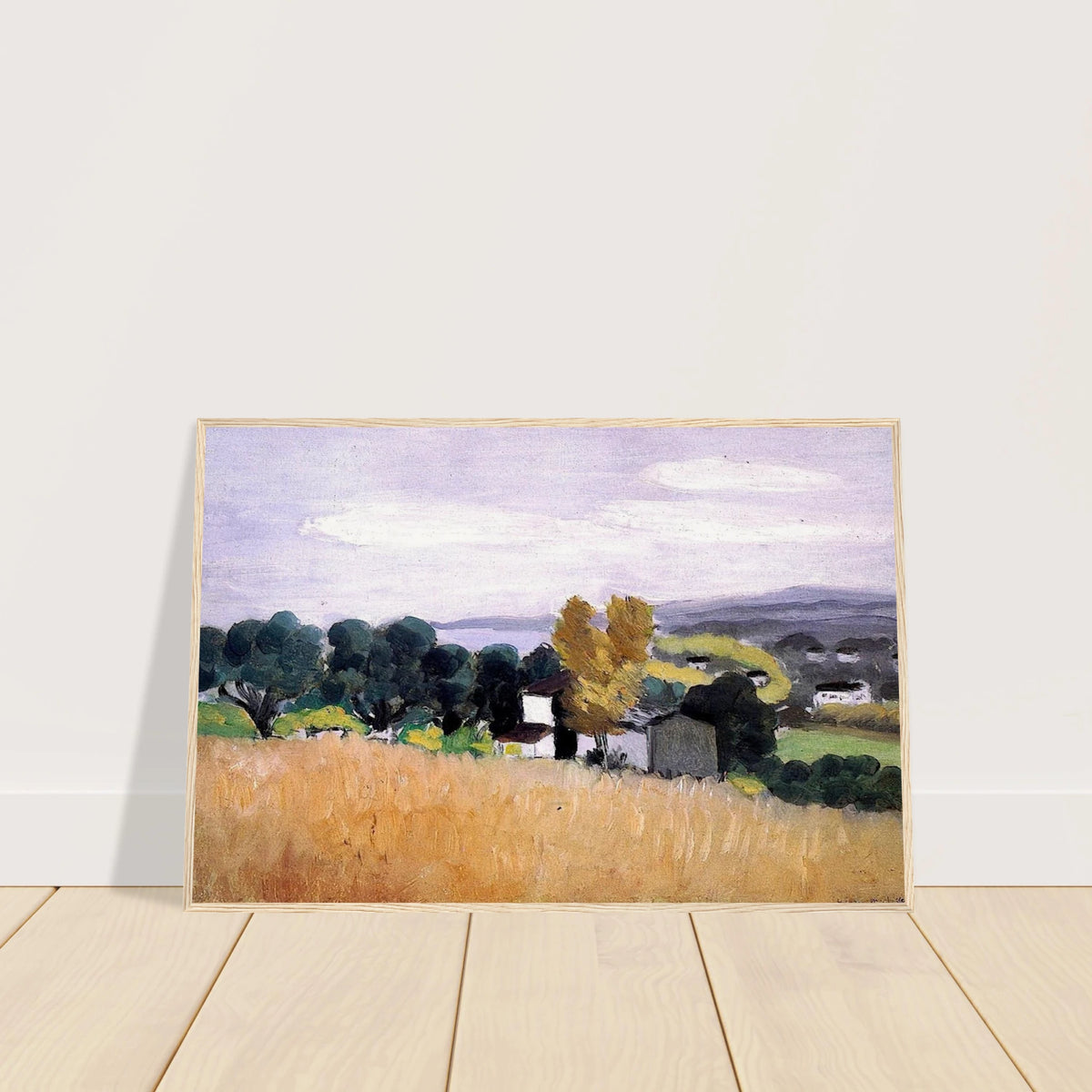 AUTUMN IN CAGNES 1918 Framed Poster | Henri Matisse Framed Prints Wall Art | Henri Matisse Print