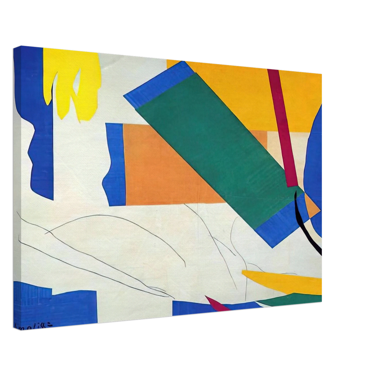 MEMORY OF OCEANIA Canvas | Henri Matisse Canvas | Henri Matisse Print