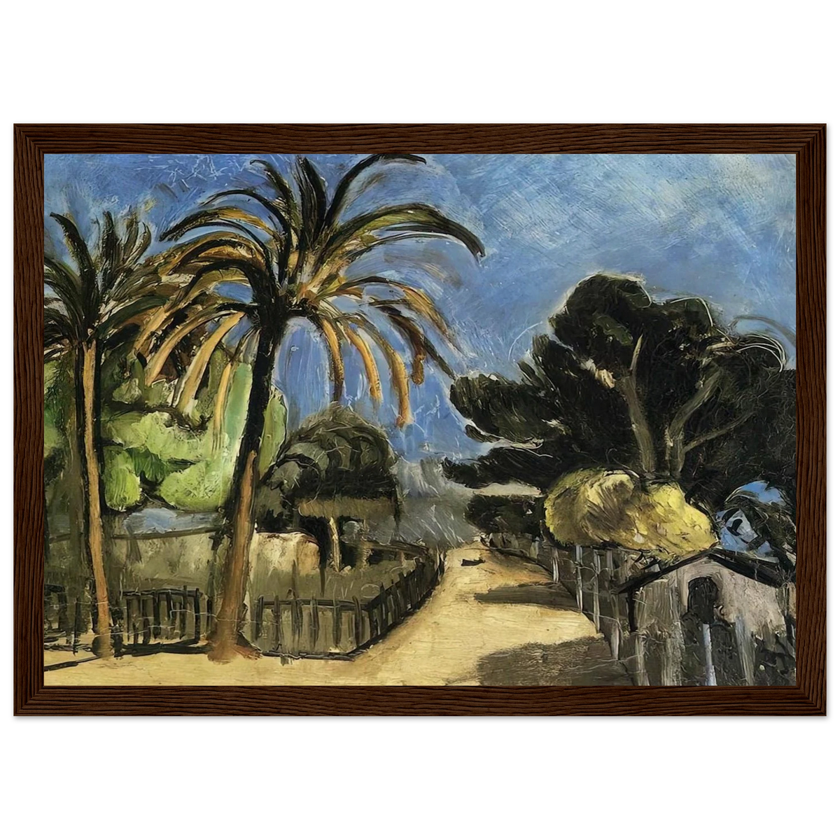LANDSCAPE 1917 Framed Poster | Henri Matisse Framed Prints Wall Art | Henri Matisse Print