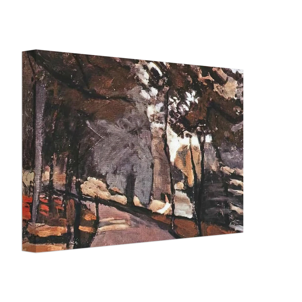 THE PATH IN THE BOIS DE BOULOGNE 1902 Canvas | Henri Matisse Canvas | Henri Matisse Print