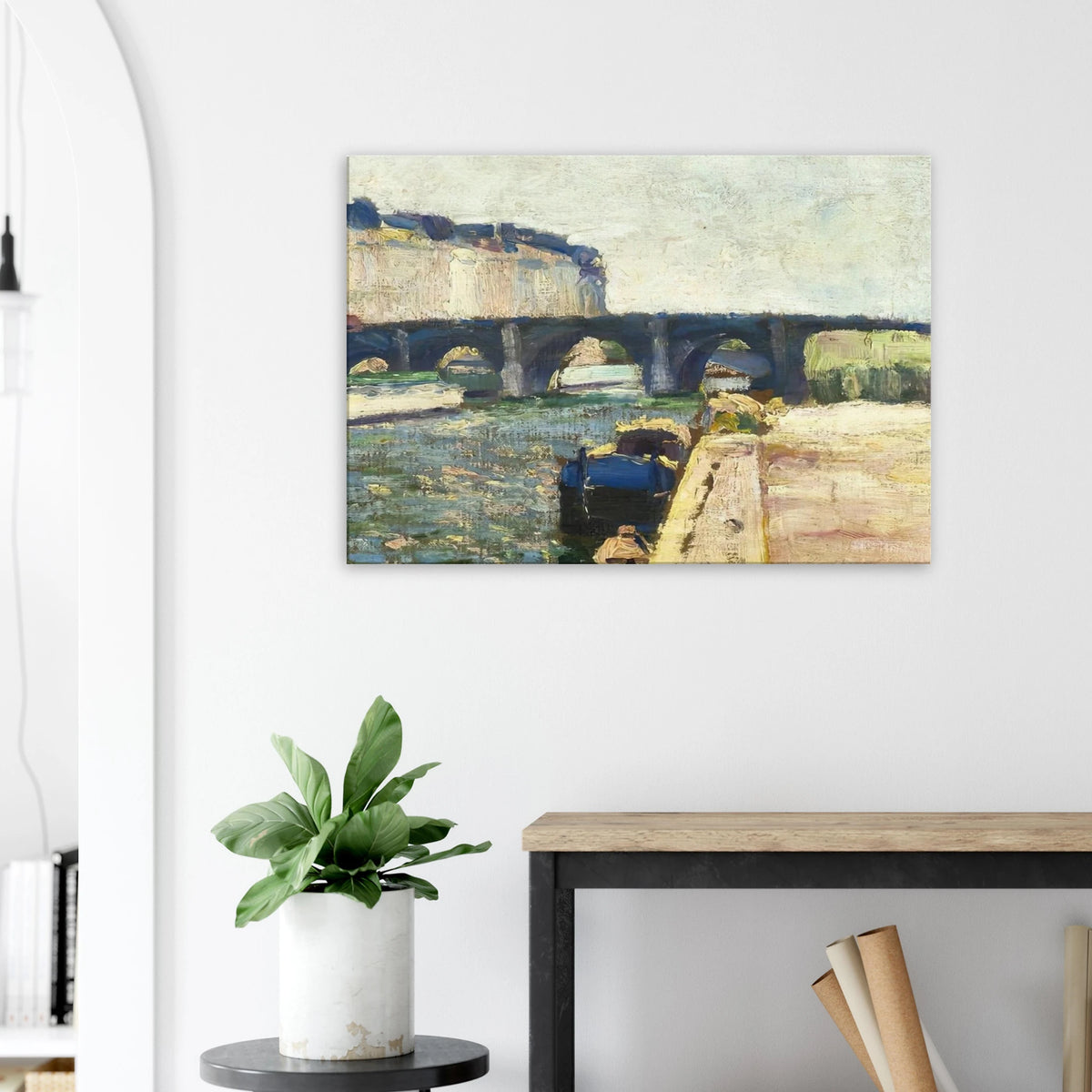PONT DE SEINE 1897 Canvas | Henri Matisse Canvas | Henri Matisse Print