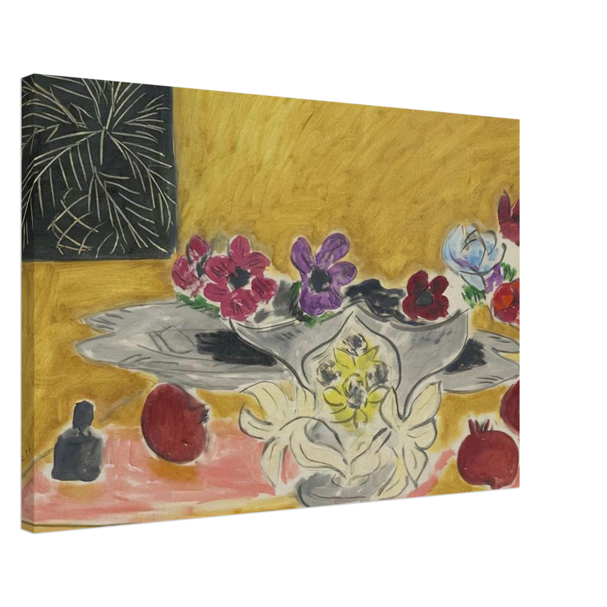 ANEMONES ET GRENADES 1946 Canvas | Henri Matisse Canvas | Henri Matisse Print
