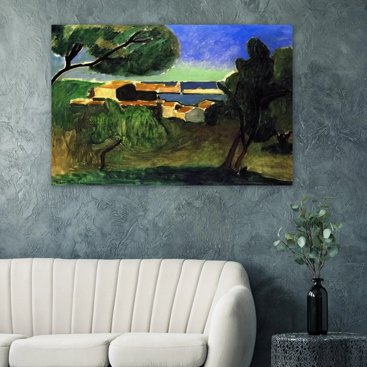 LANDSCAPE AT COLLIOURE III 1907 Poster | Henri Matisse Poster | Henri Matisse Print