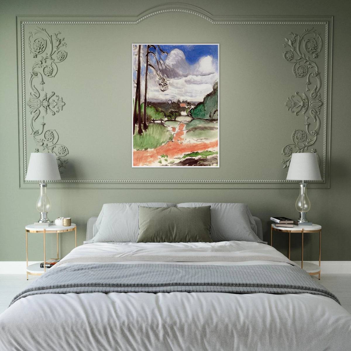 CHALAIS MEUDON 1917 Framed Poster | Henri Matisse Framed Prints Wall Art | Henri Matisse Print