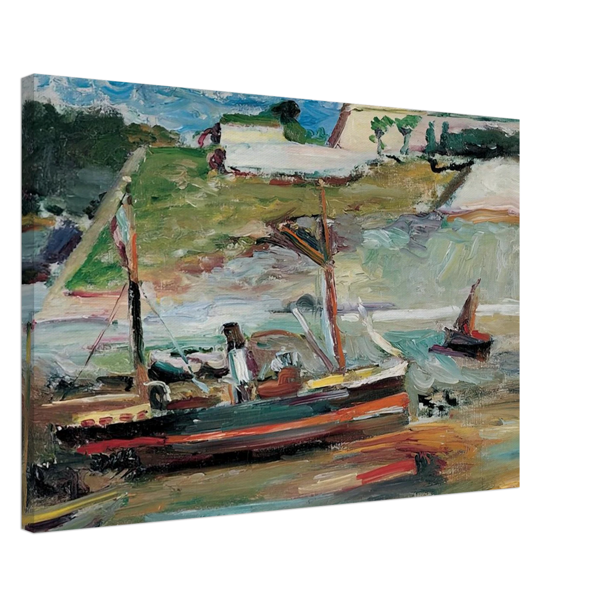 BELLE ILE LE PORT DE PALAIS 1896 Canvas | Henri Matisse Canvas | Henri Matisse Print