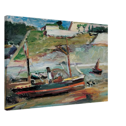 BELLE ILE LE PORT DE PALAIS 1896 Canvas | Henri Matisse Canvas | Henri Matisse Print
