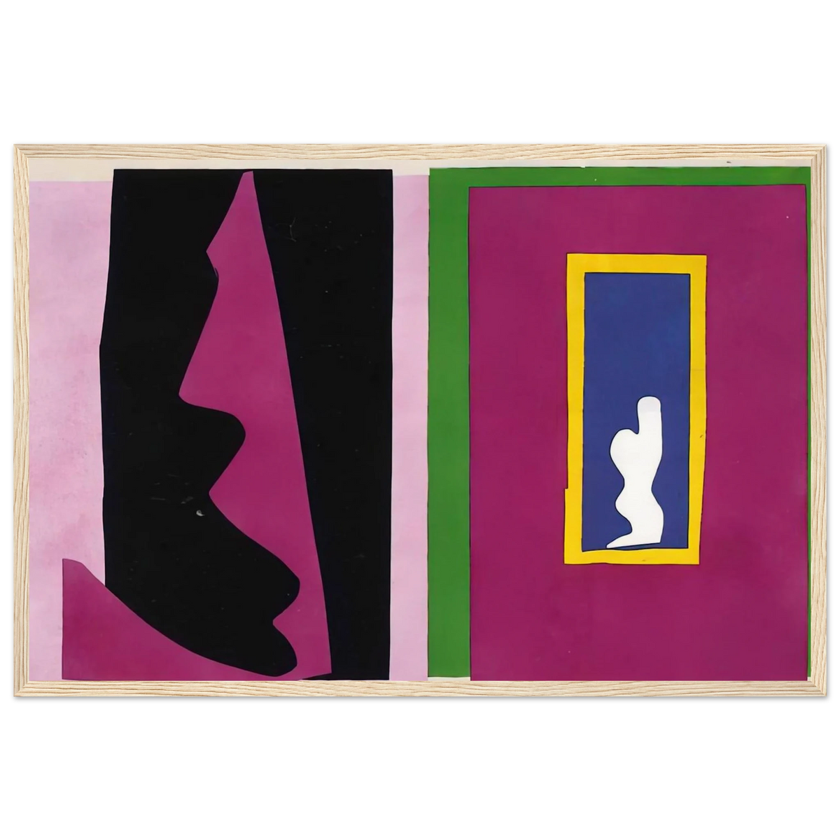 CUT OUTS Framed Poster | Henri Matisse Framed Prints Wall Art | Henri Matisse Print