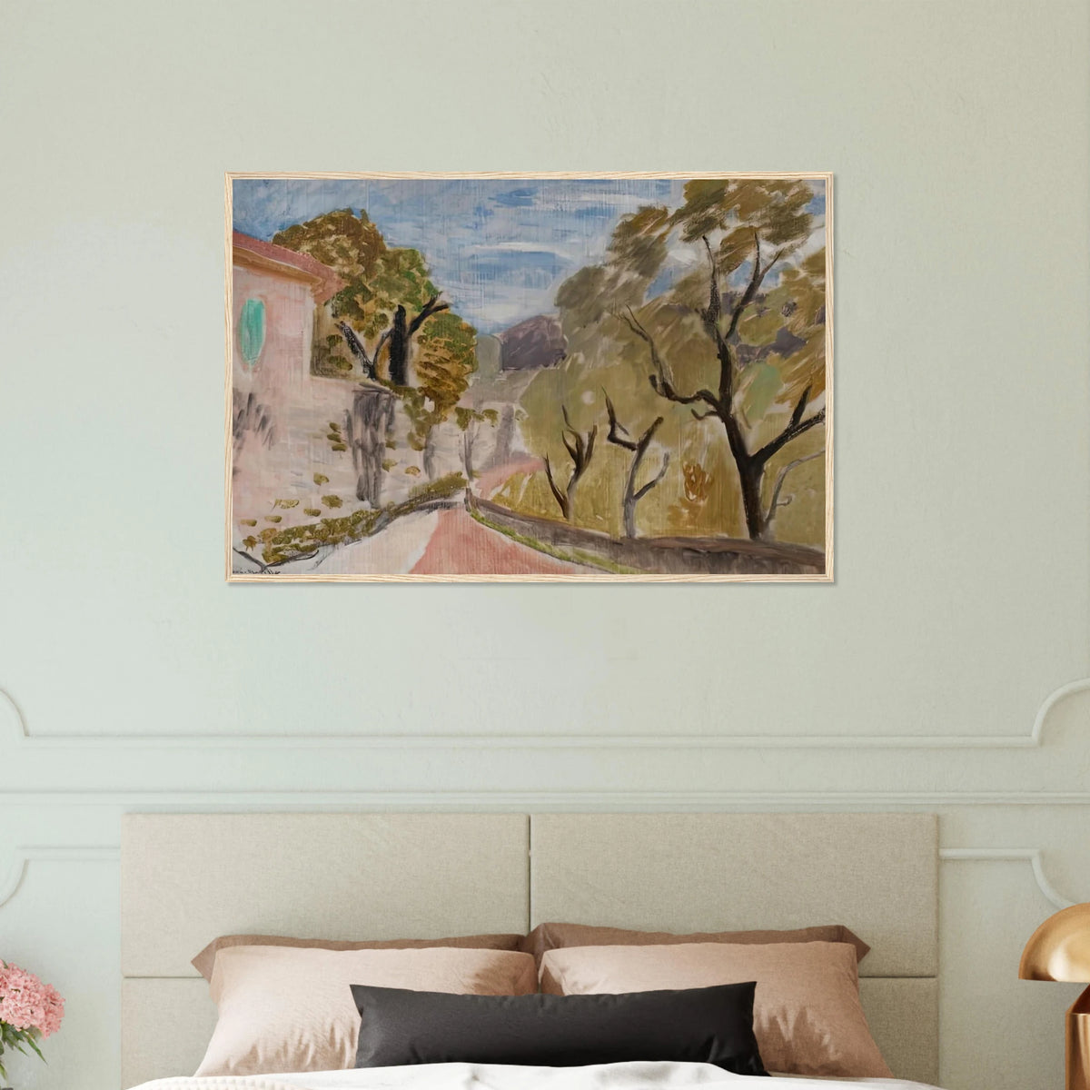 PAYSAGE OU RUE DANS LE MIDI 1918 Framed Poster | Henri Matisse Framed Prints Wall Art | Henri Matisse Print