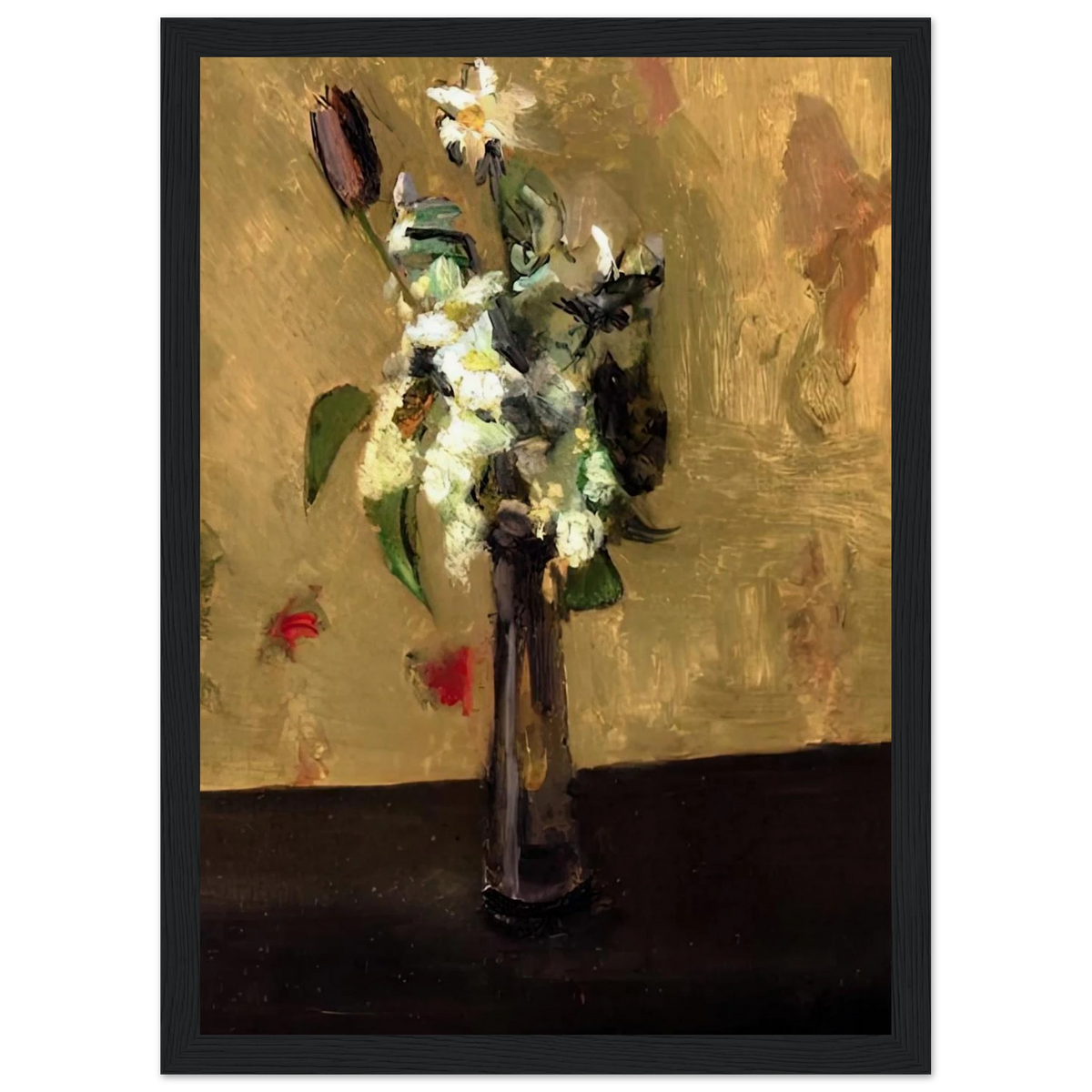 BOUQUET OF FLOWERS IN A CRYSTAL VASE 1902 Framed Poster | Henri Matisse Framed Prints Wall Art | Henri Matisse Print