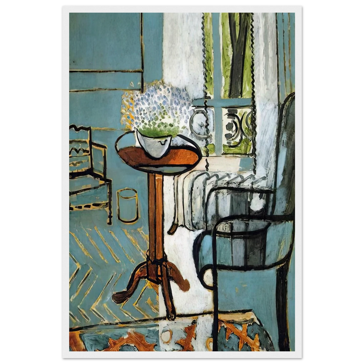 THE WINDOW 1916 Framed Poster | Henri Matisse Framed Prints Wall Art | Henri Matisse Print
