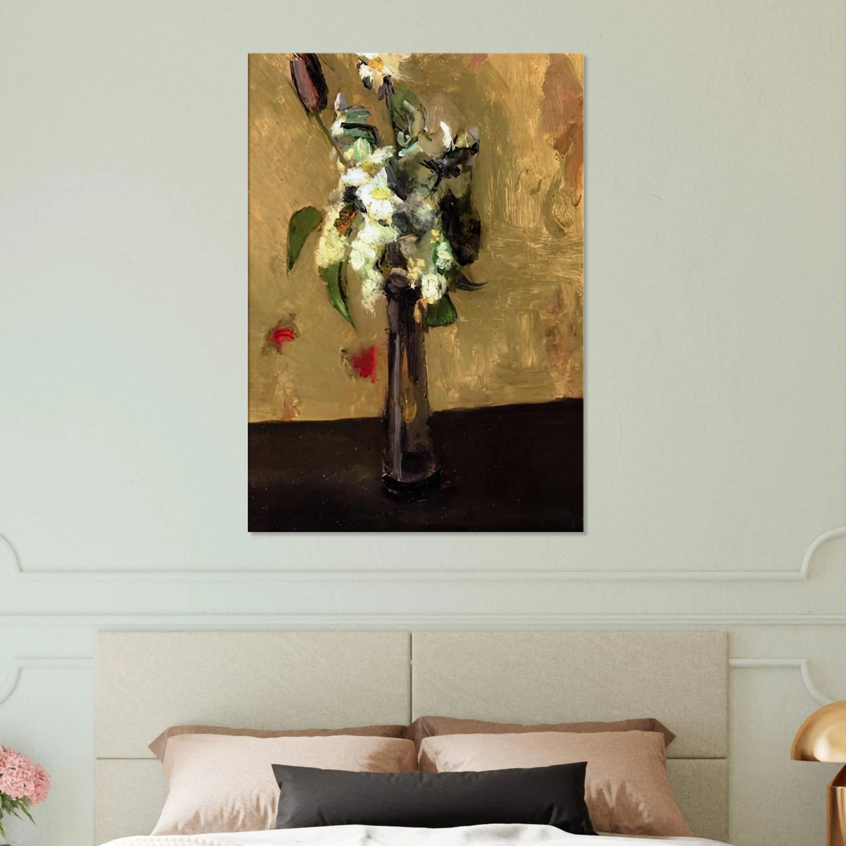 BOUQUET OF FLOWERS IN A CRYSTAL VASE 1902 Canvas | Henri Matisse Canvas | Henri Matisse Print