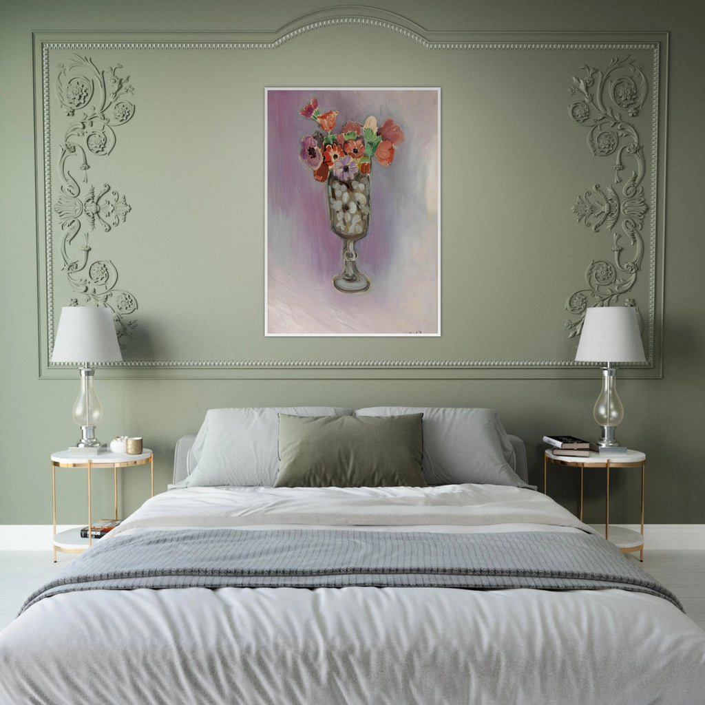 BOUQUET OF ANEMONES 1918 Framed Poster | Henri Matisse Framed Prints Wall Art | Henri Matisse Print