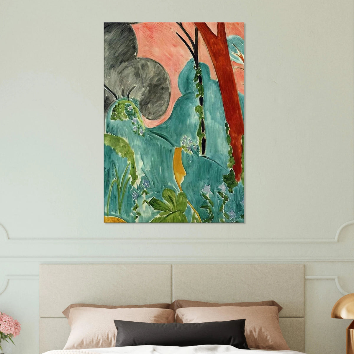 MORACCAN GARDEN 1912 Canvas | Henri Matisse Canvas | Henri Matisse Print