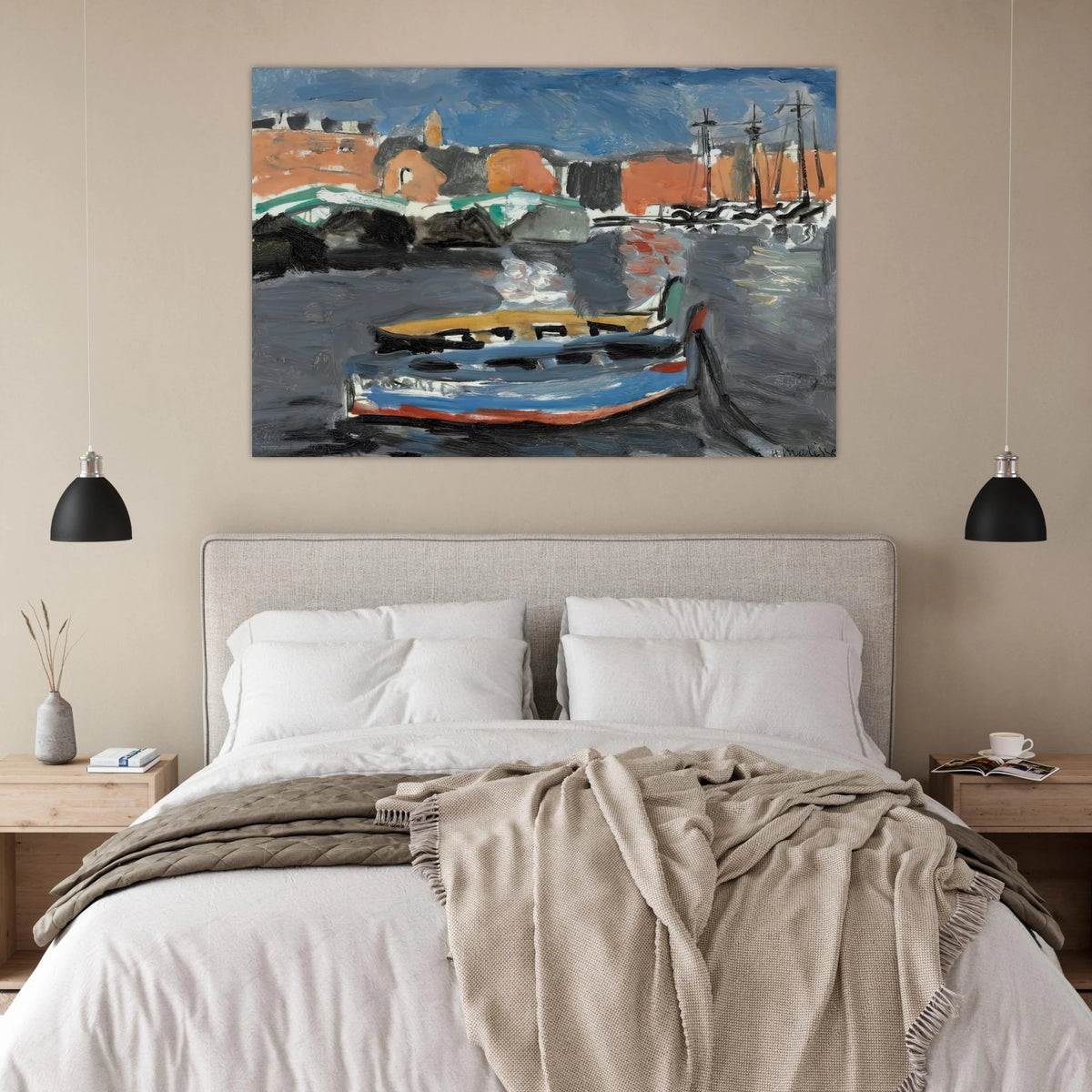 PORT DE MARSEILLE 1917 Poster | Henri Matisse Poster | Henri Matisse Print