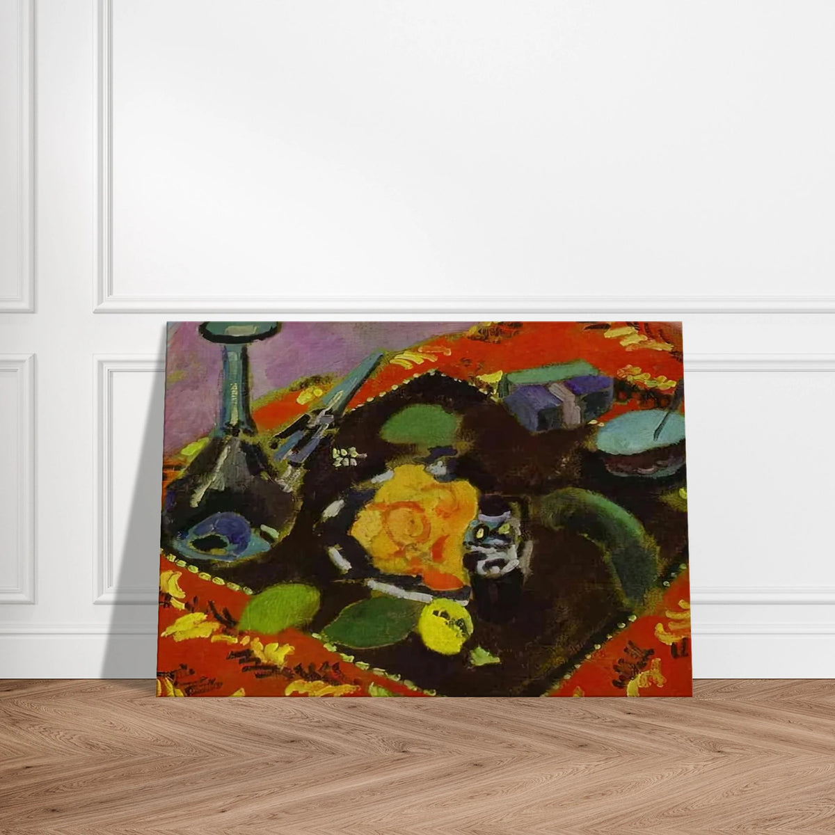 DISHES AND FRUIT 1906 Canvas | Henri Matisse Canvas | Henri Matisse Print
