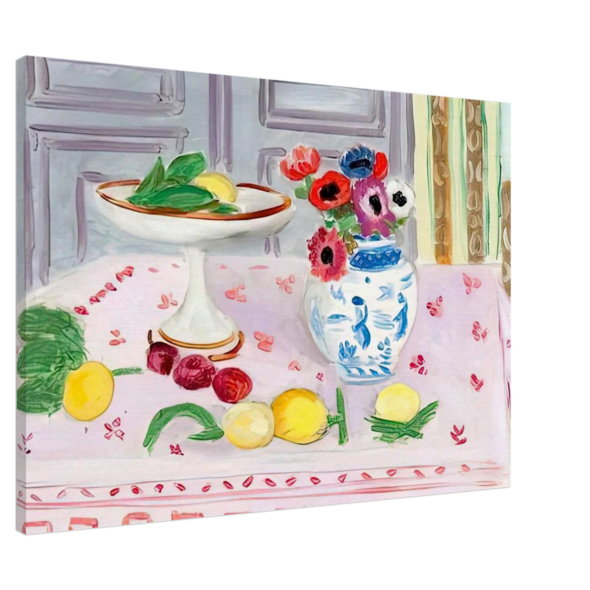 THE PINK TABLECLOTH 1925 Canvas | Henri Matisse Canvas | Henri Matisse Print