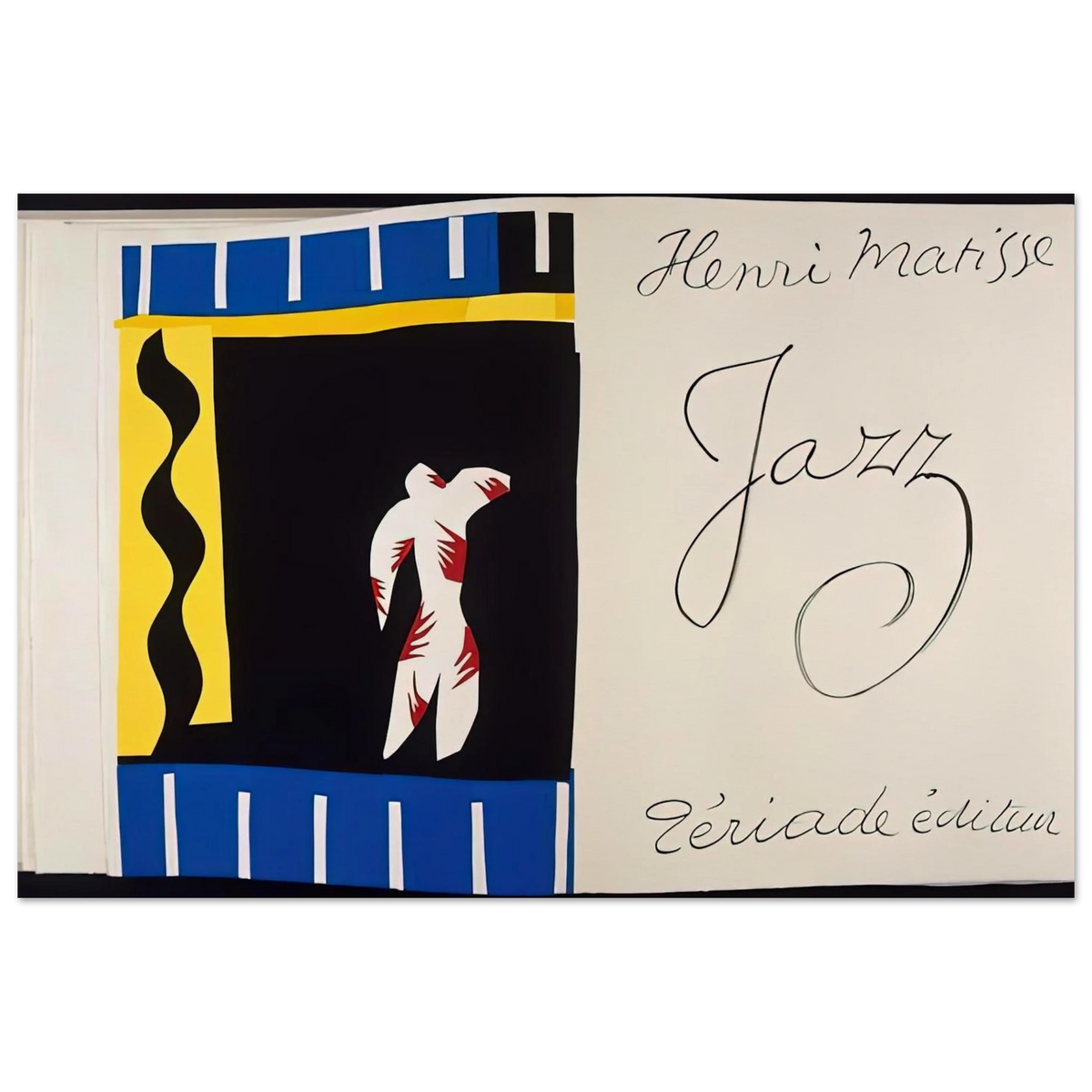 JAZZ BOOK 1947 Poster | Henri Matisse Poster | Henri Matisse Print
