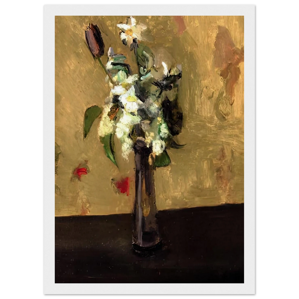 BOUQUET OF FLOWERS IN A CRYSTAL VASE 1902 Framed Poster | Henri Matisse Framed Prints Wall Art | Henri Matisse Print