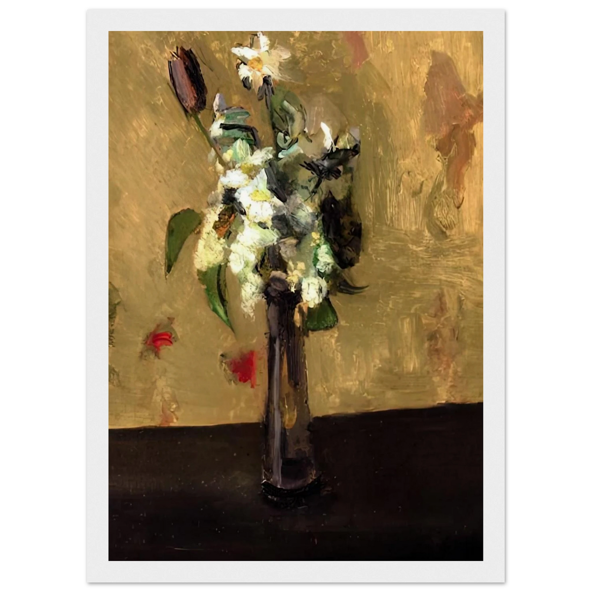 BOUQUET OF FLOWERS IN A CRYSTAL VASE 1902 Framed Poster | Henri Matisse Framed Prints Wall Art | Henri Matisse Print
