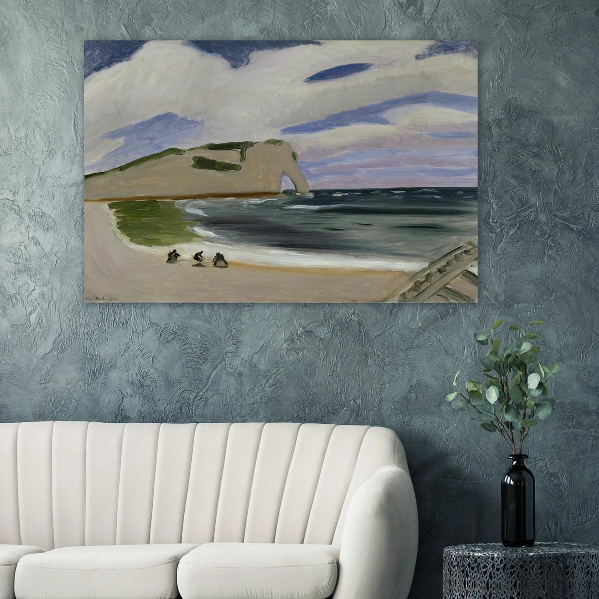 WOMEN ON THE BEACH ETRETAT 1920 Poster | Henri Matisse Poster | Henri Matisse Print