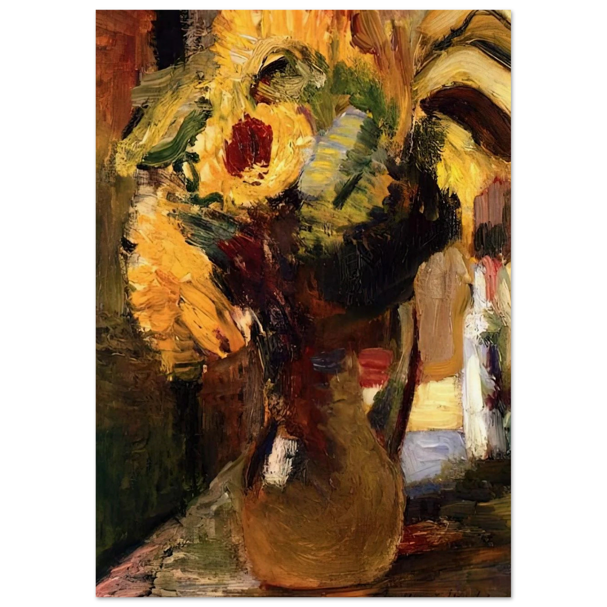 BOUQUET OF SUNFLOWERS 1897 Poster | Henri Matisse Poster | Henri Matisse Print