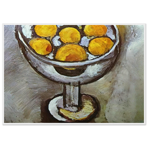 A VASE WITH ORANGES Framed Poster | Henri Matisse Framed Prints Wall Art | Henri Matisse Print