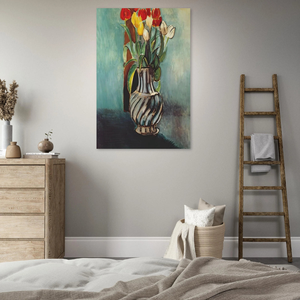 ME MYSELF STENDHAL VASE OF TULIPS 1914 Poster | Henri Matisse Poster | Henri Matisse Print