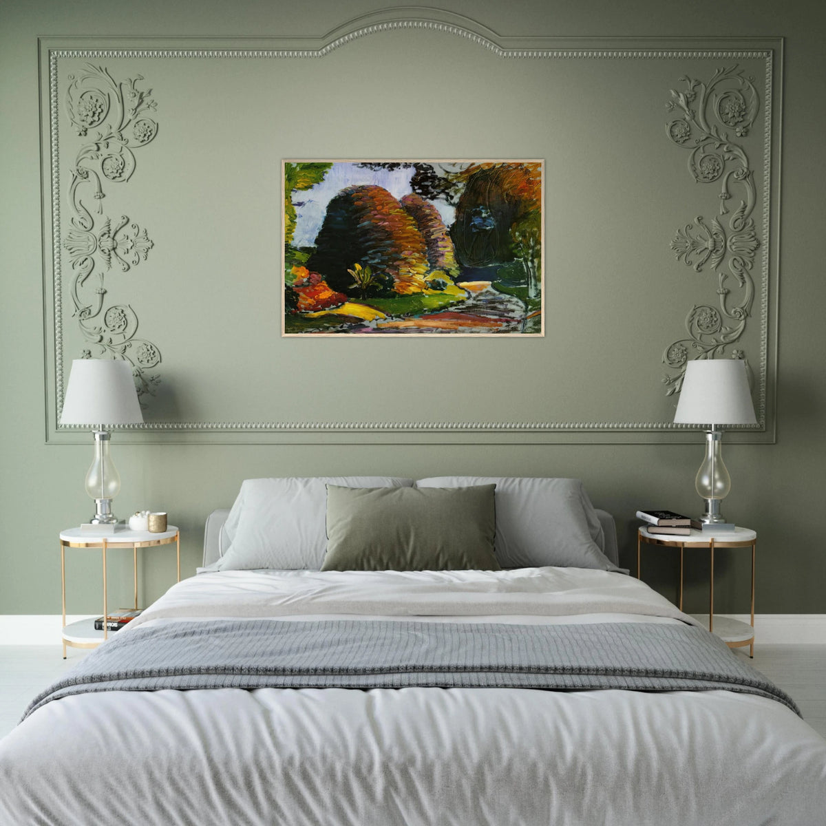 LUXEMBOURG GARDENS 1903 Framed Poster | Henri Matisse Framed Prints Wall Art | Henri Matisse Print