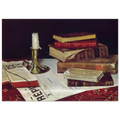 STILL LIFE WITH BOOKS AND CANDLE 1890 Poster | Henri Matisse Poster | Henri Matisse Print