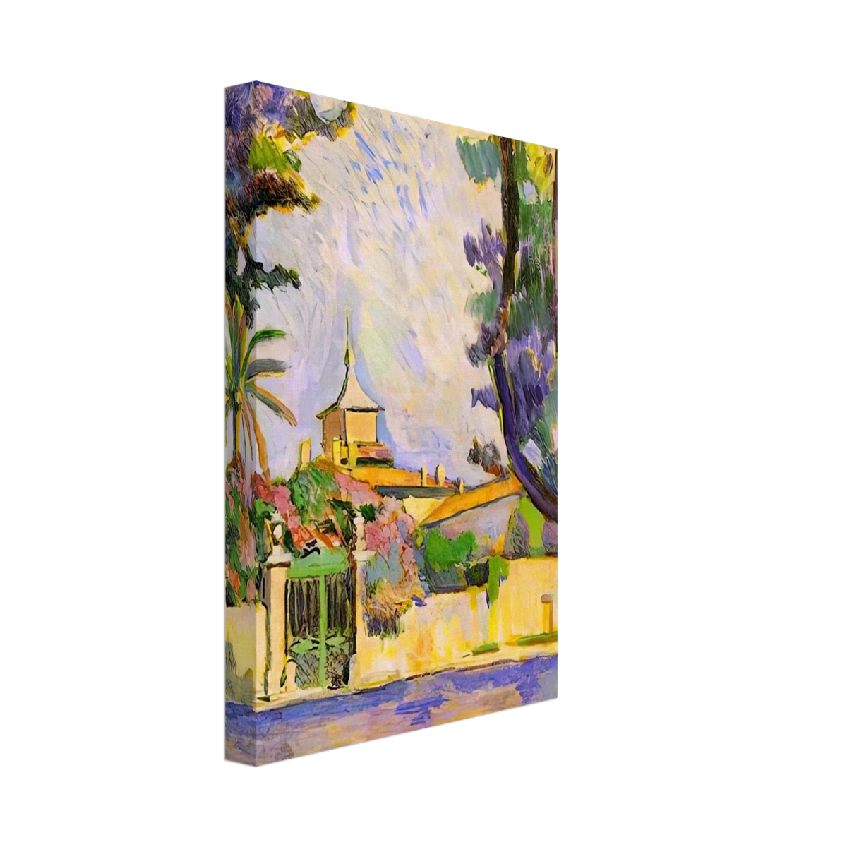 PLACE DES LICES ST TROPEZ 1904 Canvas | Henri Matisse Canvas | Henri Matisse Print