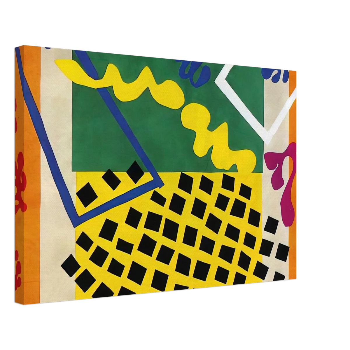 CUT OUTS 3 Canvas | Henri Matisse Canvas | Henri Matisse Print