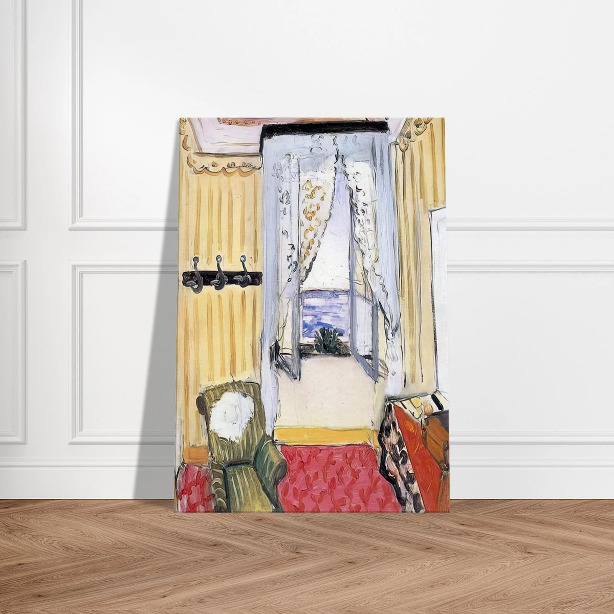 MY ROOM AT THE BEAU RIVAGE 1918 Canvas | Henri Matisse Canvas | Henri Matisse Print