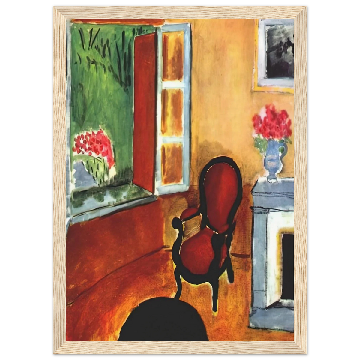 INTERIOR 1940 Framed Poster | Henri Matisse Framed Prints Wall Art | Henri Matisse Print