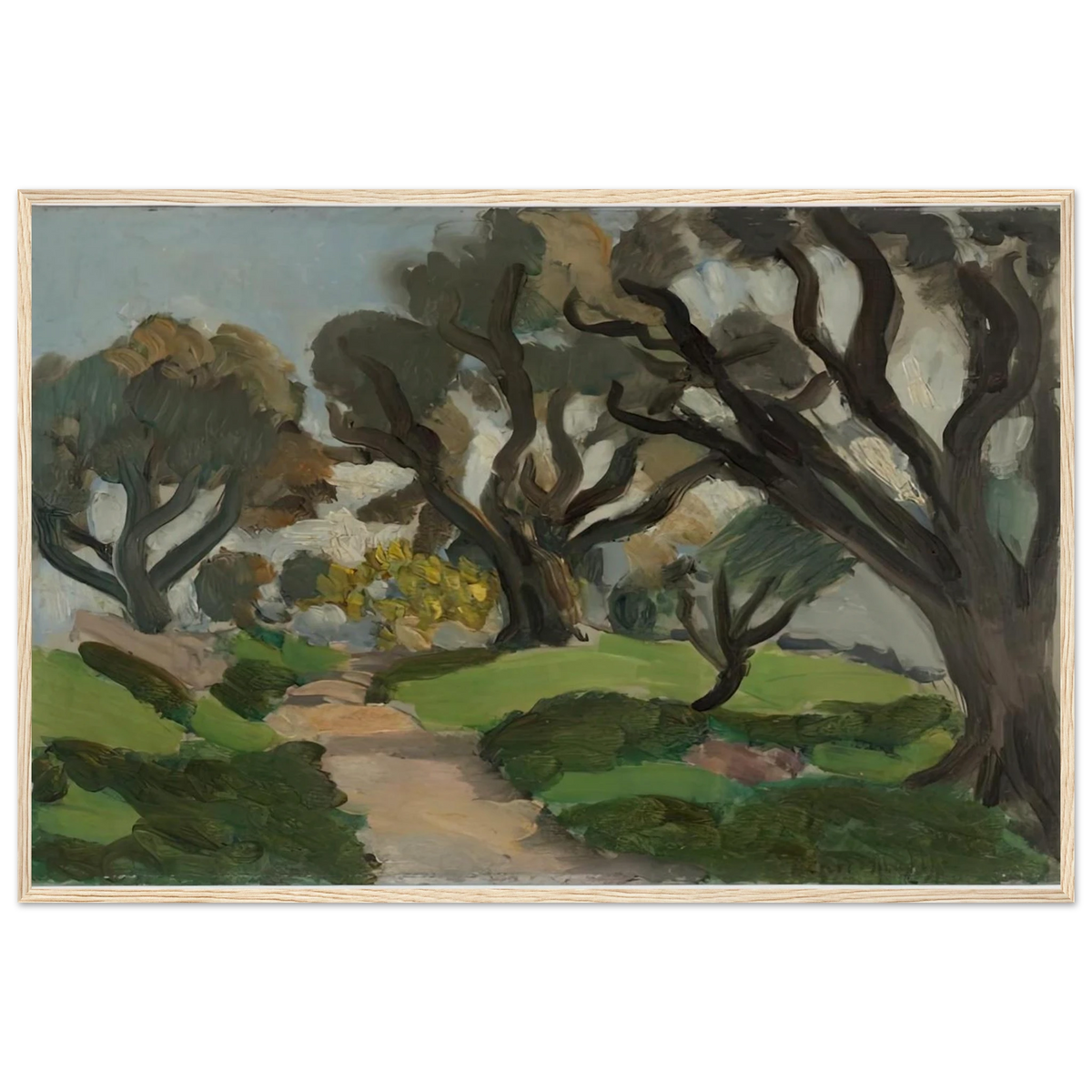 LANDSCAPE 1918 Framed Poster | Henri Matisse Framed Prints Wall Art | Henri Matisse Print