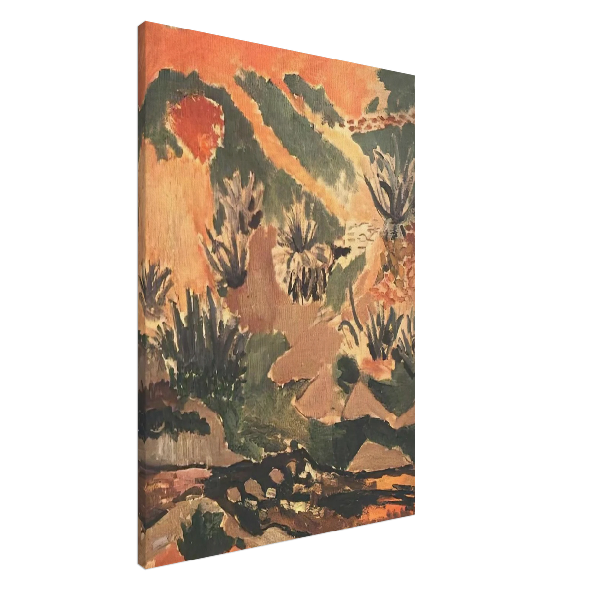 LANDSCAPE WITH BROOK BROOK WITH ALOES 1907 Canvas | Henri Matisse Canvas | Henri Matisse Print