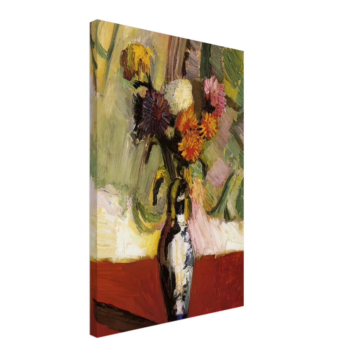 CHRYSANTHEMUMS IN A CHINESE VASE 1902 Canvas | Henri Matisse Canvas | Henri Matisse Print