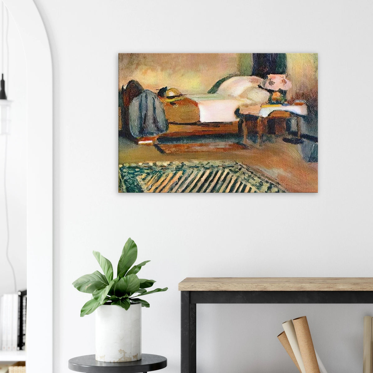 MY ROOM IN AJACCIO 1889 Canvas | Henri Matisse Canvas | Henri Matisse Print