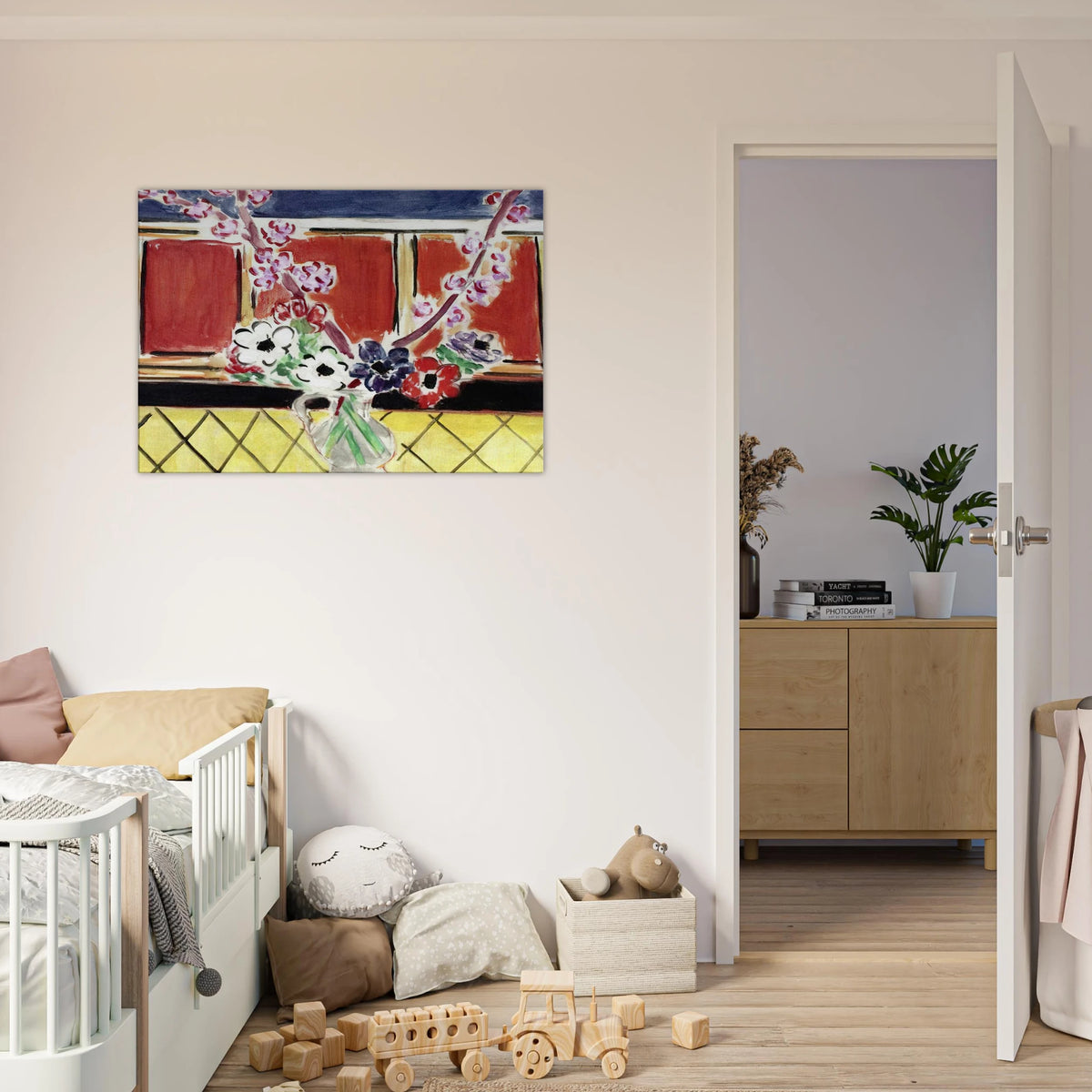 ANEMONES AND PEACH BLOSSOMS 1944 Canvas | Henri Matisse Canvas | Henri Matisse Print