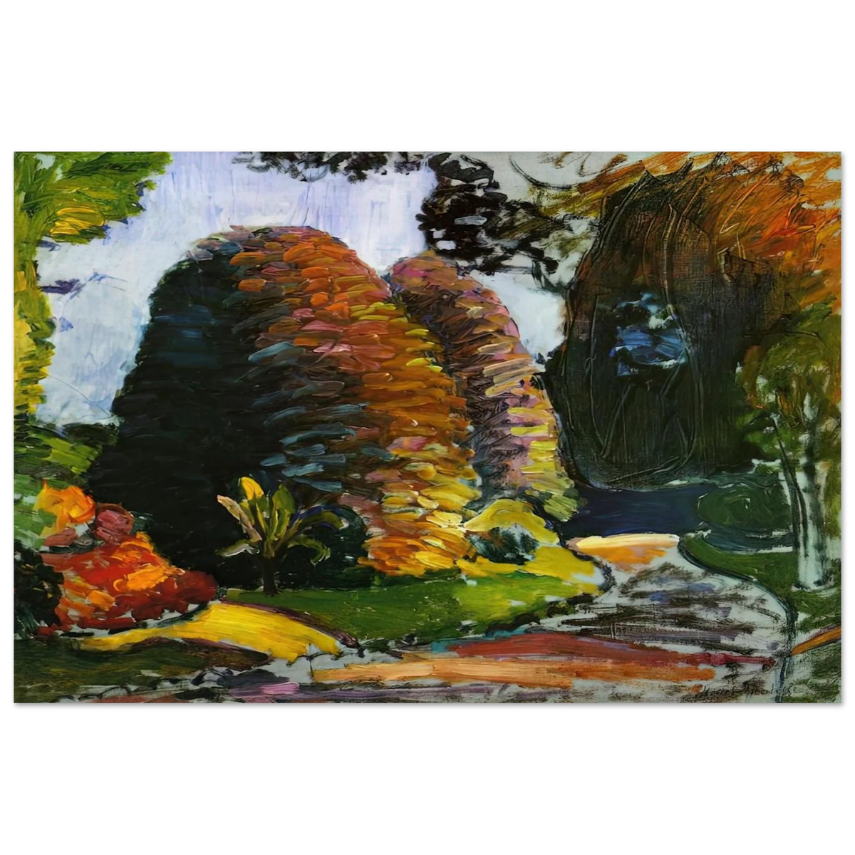 LUXEMBOURG GARDENS 1903 Poster | Henri Matisse Poster | Henri Matisse Print