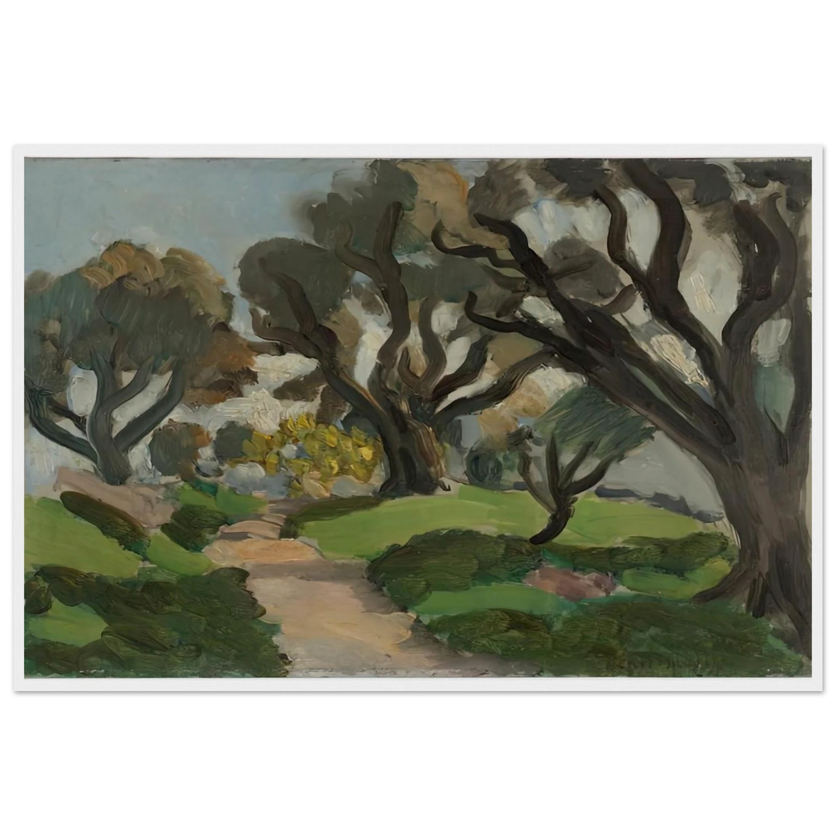 LANDSCAPE 1918 Framed Poster | Henri Matisse Framed Prints Wall Art | Henri Matisse Print