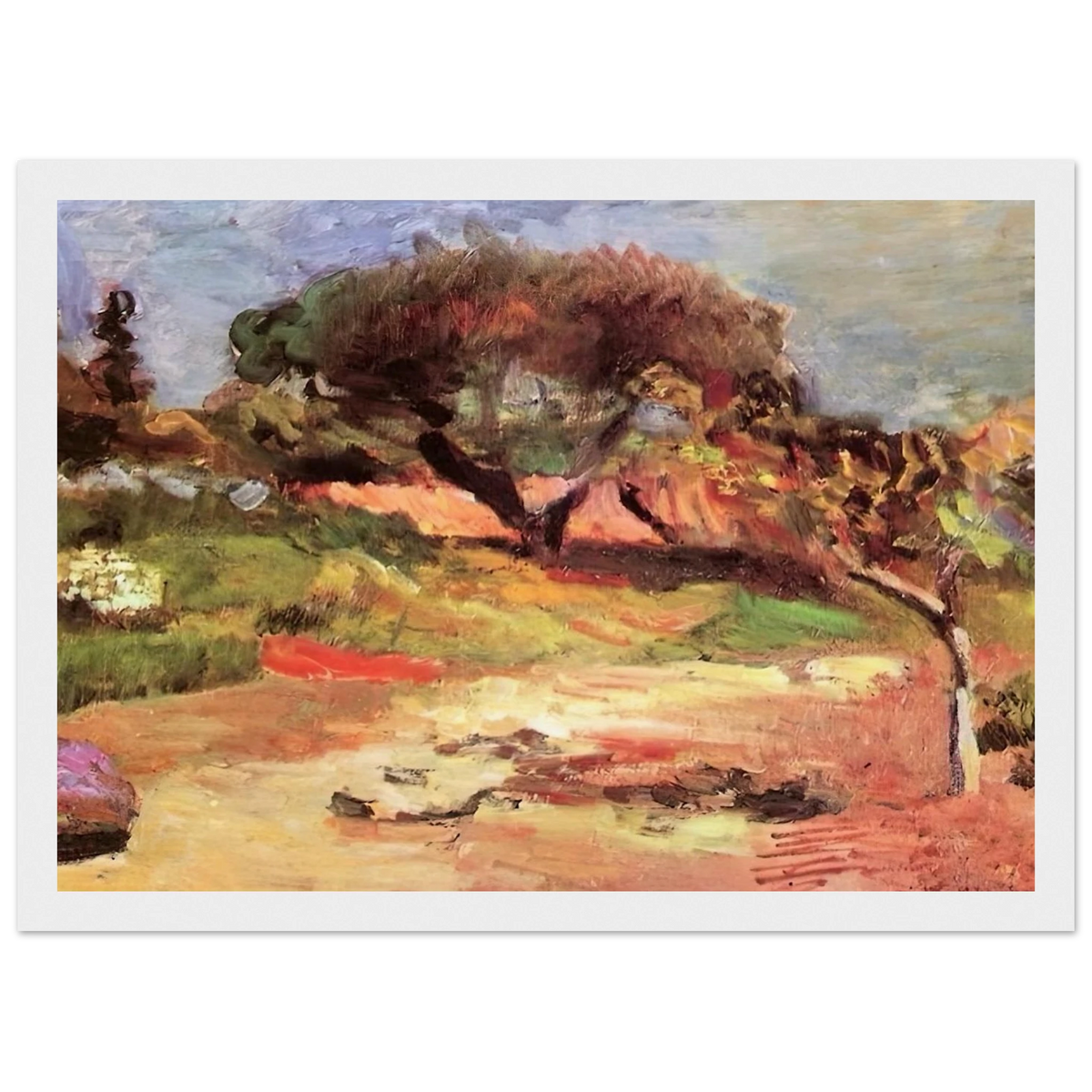 CORSICAN LANDSCAPE 1898 0 Framed Poster | Henri Matisse Framed Prints Wall Art | Henri Matisse Print