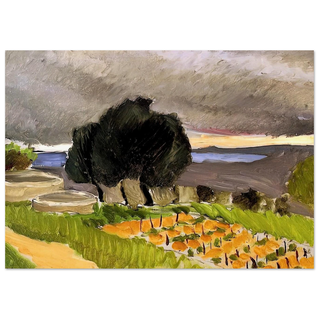 LANDSCAPE OF THE MIDI BEFORE THE STORM 1921 Poster | Henri Matisse Poster | Henri Matisse Print