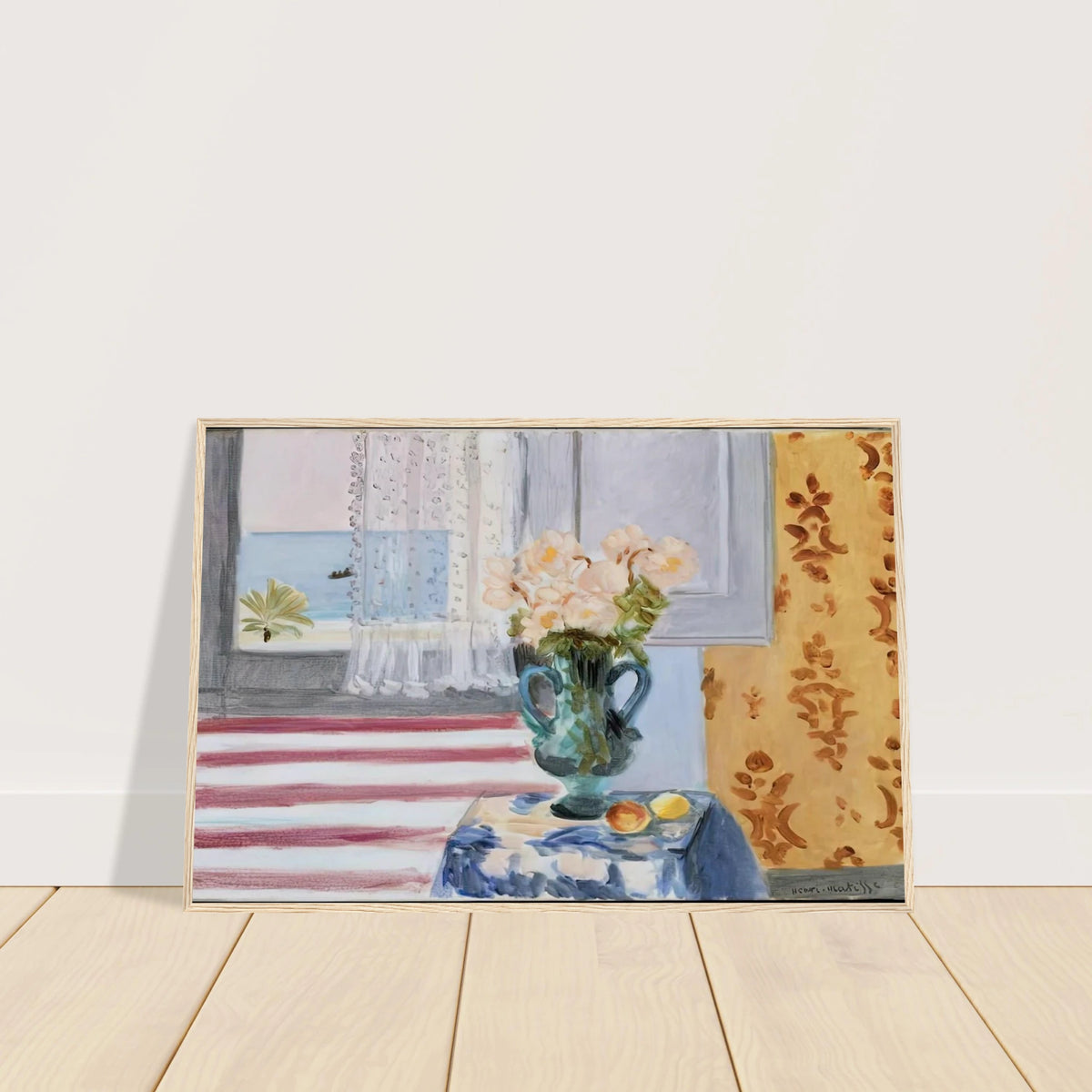 VASE OF FLOWERS 1924 Framed Poster | Henri Matisse Framed Prints Wall Art | Henri Matisse Print