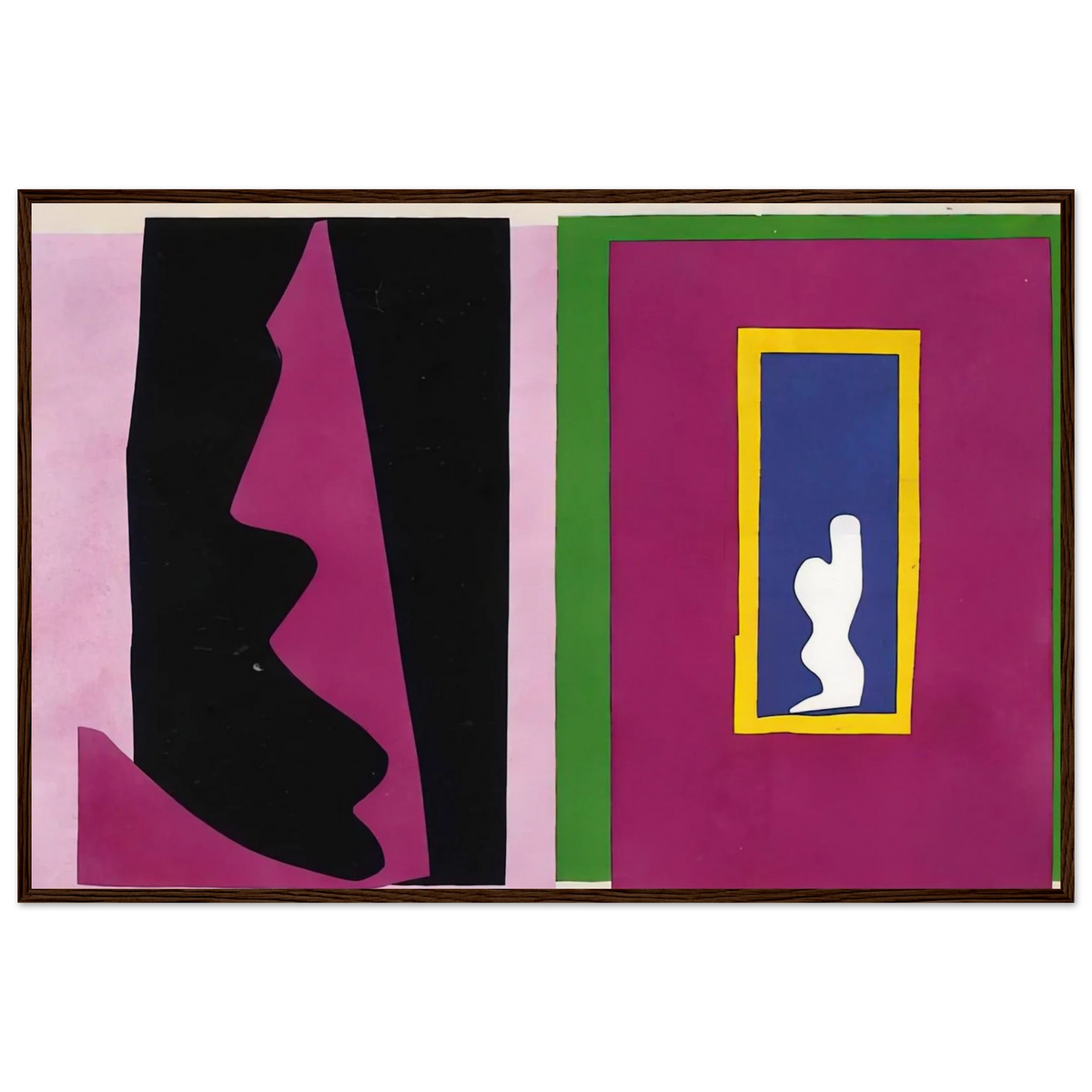 CUT OUTS Framed Poster | Henri Matisse Framed Prints Wall Art | Henri Matisse Print