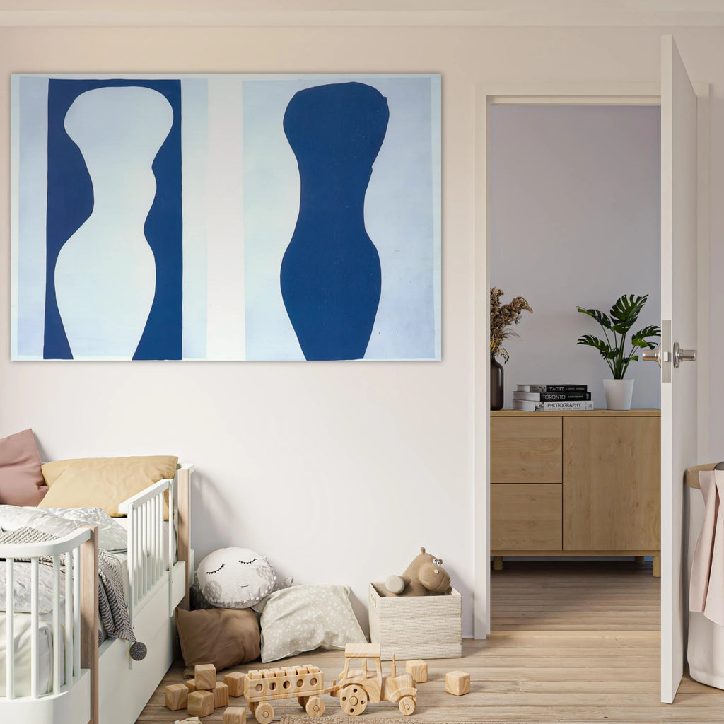 WHITE TORSO AND BLUE TORSO 1944 Poster | Henri Matisse Poster | Henri Matisse Print