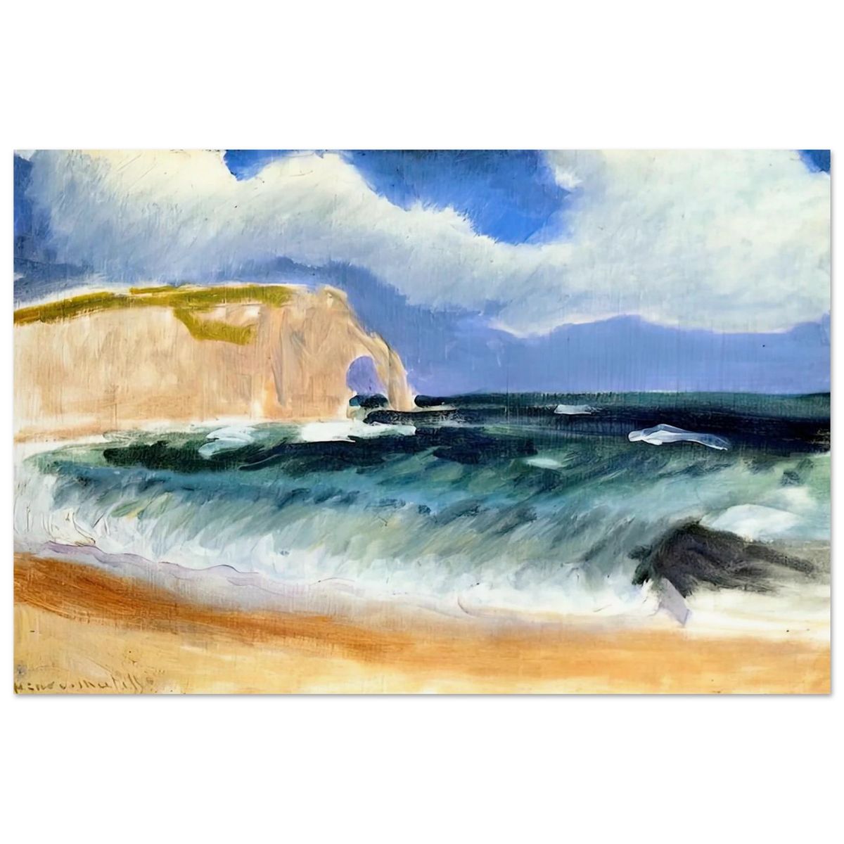 GALE AT ETRETAT 1920 Poster | Henri Matisse Poster | Henri Matisse Print