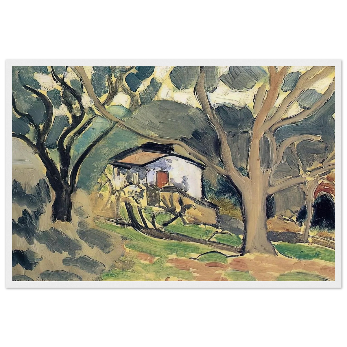 LANDSCAPE Framed Poster | Henri Matisse Framed Prints Wall Art | Henri Matisse Print