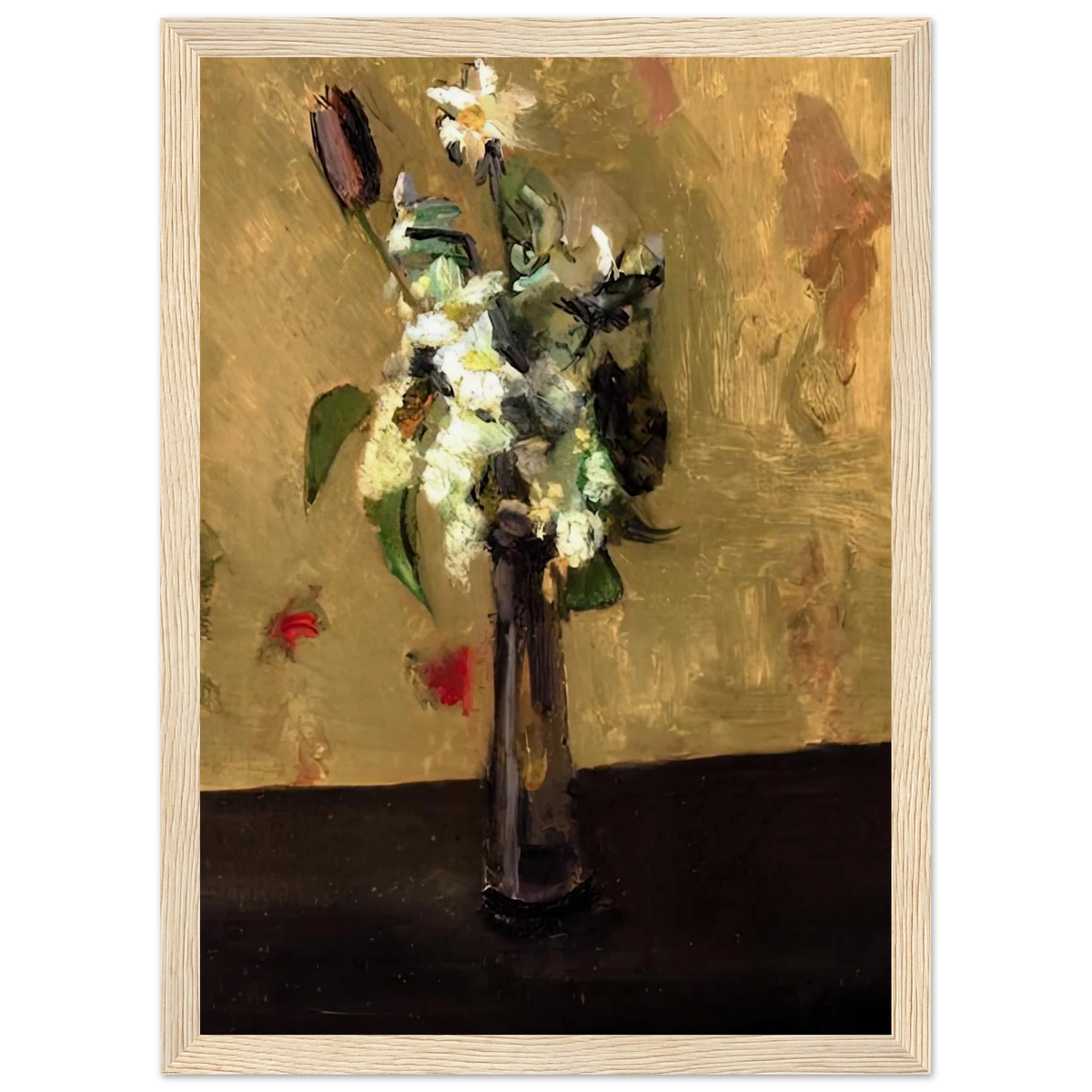BOUQUET OF FLOWERS IN A CRYSTAL VASE 1902 Framed Poster | Henri Matisse Framed Prints Wall Art | Henri Matisse Print